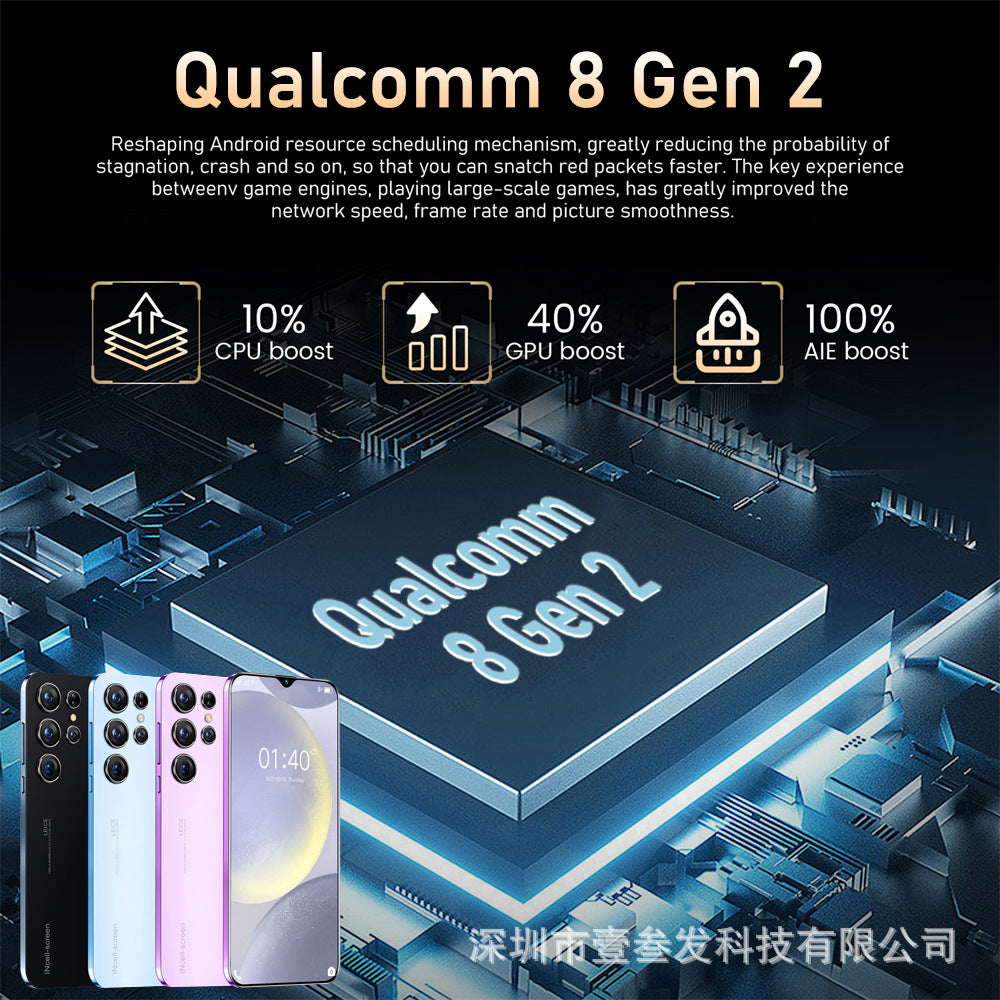 S24 Ultra Popular(2+16G) 6.5Inch3G All-in-One New Smartphone Factory