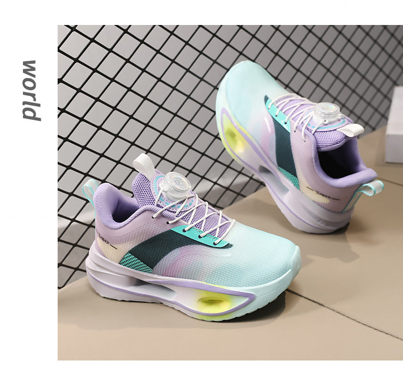 Feiteng5U Children's Shoes Casual Fashion Children's Running Shoes Lightweight Shock Absorbing Boys' Shoes Anti-Slip Wear-Resistant Sports Shoes