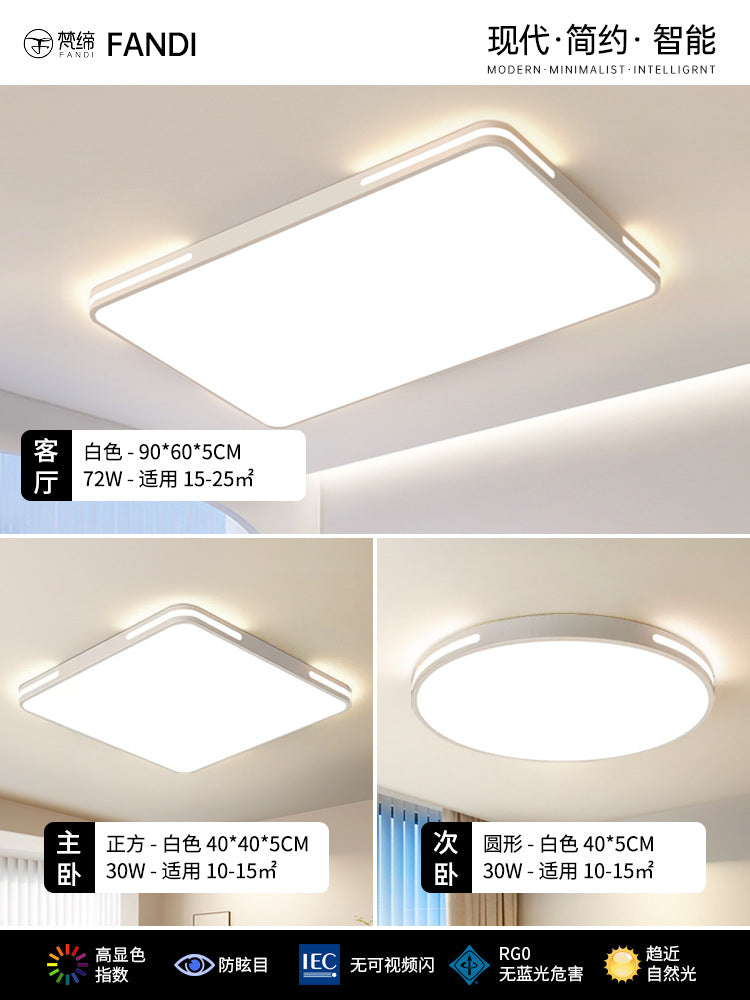 New led Living Room Ceiling Light Nordic Round Bedroom Light Simple Study Room Light Dining Room Balcony Lighting Fixture