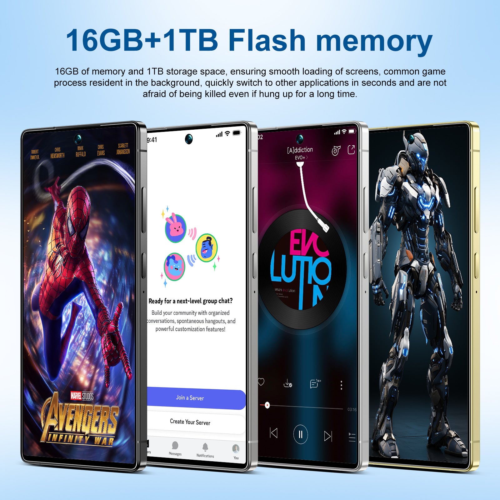 Smartphone S25 Ultra Android7.3Inch Hd Large Screen16+1T Mobile Phone Source Factory