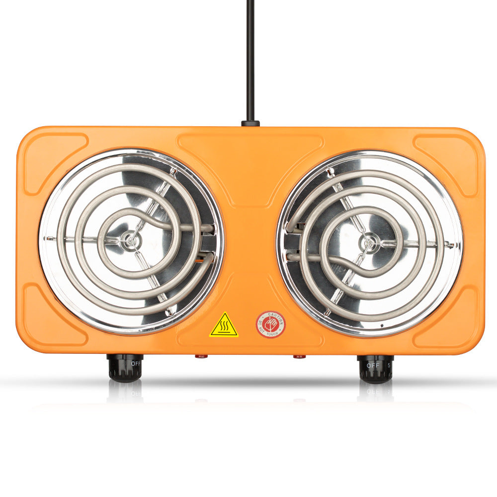 RAF European Standard Double-head Electric Stove for Home Use  Insulated Heating Closed Electric Stove Constant Temperature Universal Electric