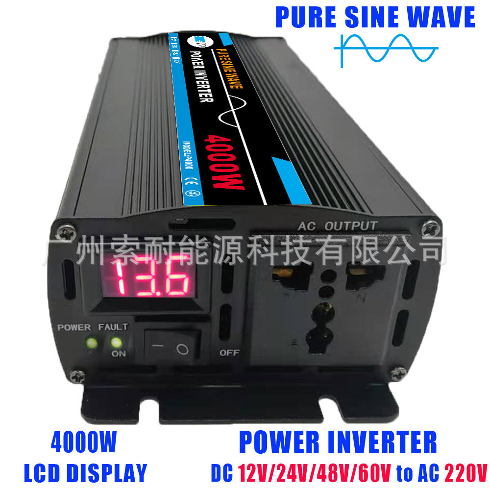 800W Pure Sine Wave Inverter DC12V/24V/48V/60V Turn AC220V AliExpress LAZADA Export