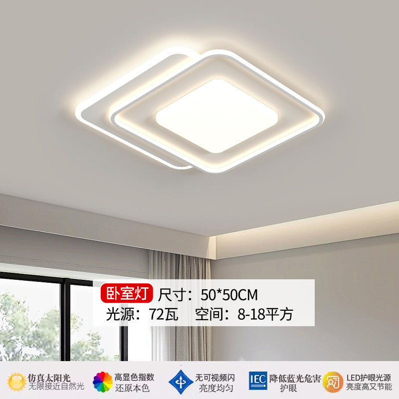 Lamp in the Living Room Modern Minimalist and Magnificent2025New Ceiling Bedroom Main Light Zhongshan Lighting Set Whole House Package HD