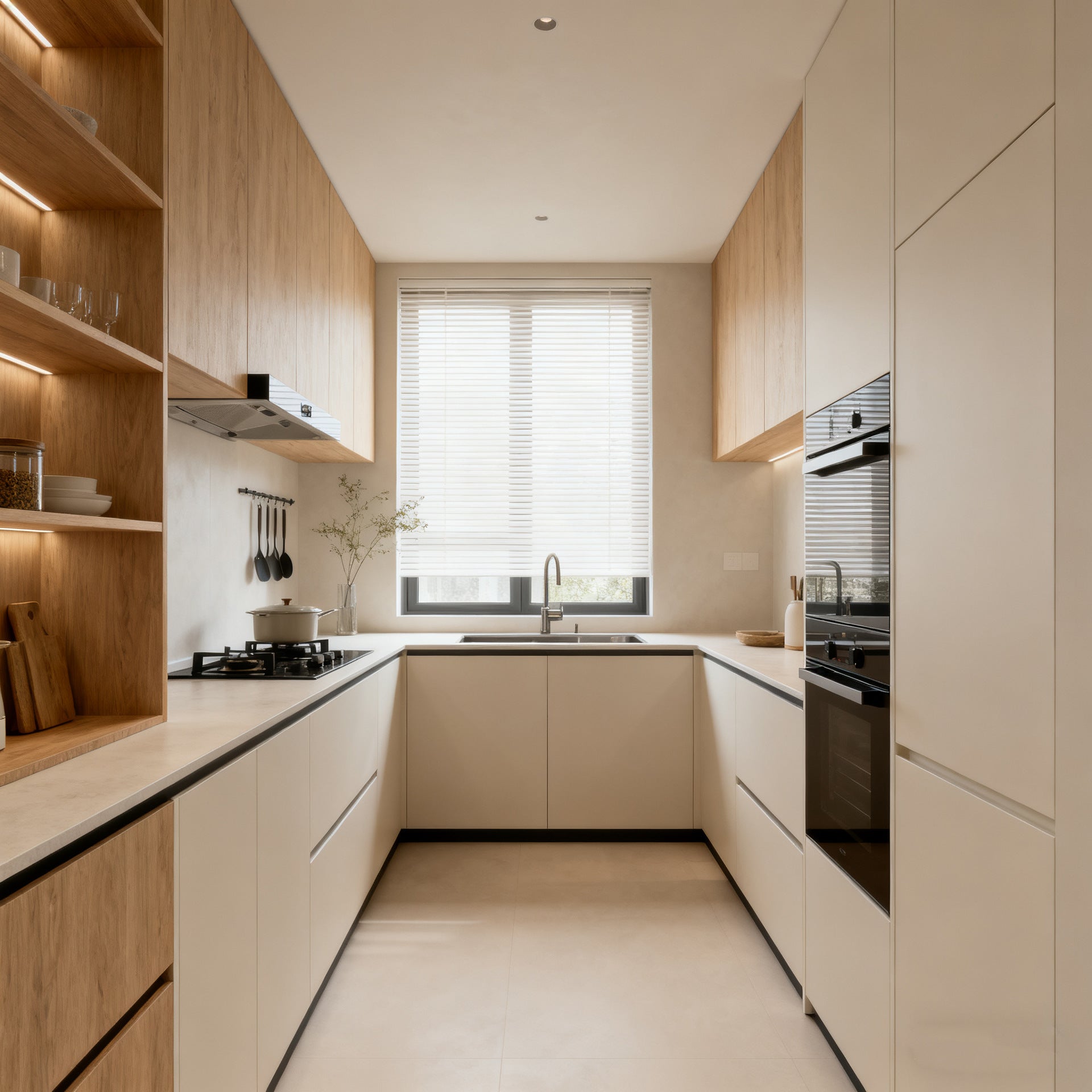 Custom Full House Walk-in Aluminum Alloy Wardrobe Home Bedroom Cabinet Cloakroom Wardrobe Overall Furniture Cabinet Customization