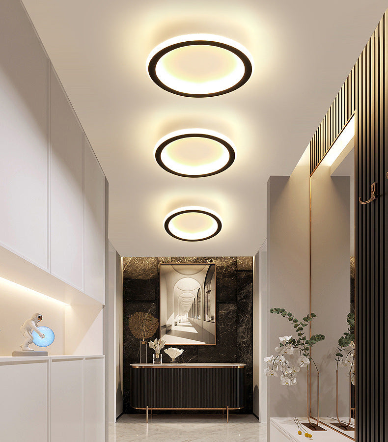 Aisle Light Entryway Hallway Light Iron Art Stair Light Cloakroom led Ceiling lamp balcony lamp Zhongshan lighting fixtures