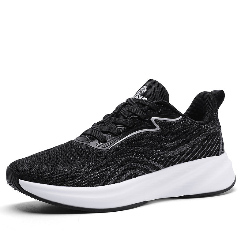 2024Chunxin Professional Running Shoes for Men and Women, Breathable Flyknit Mesh, Lightweight, Non-Slip, Student Physical Test Training Sports Shoes