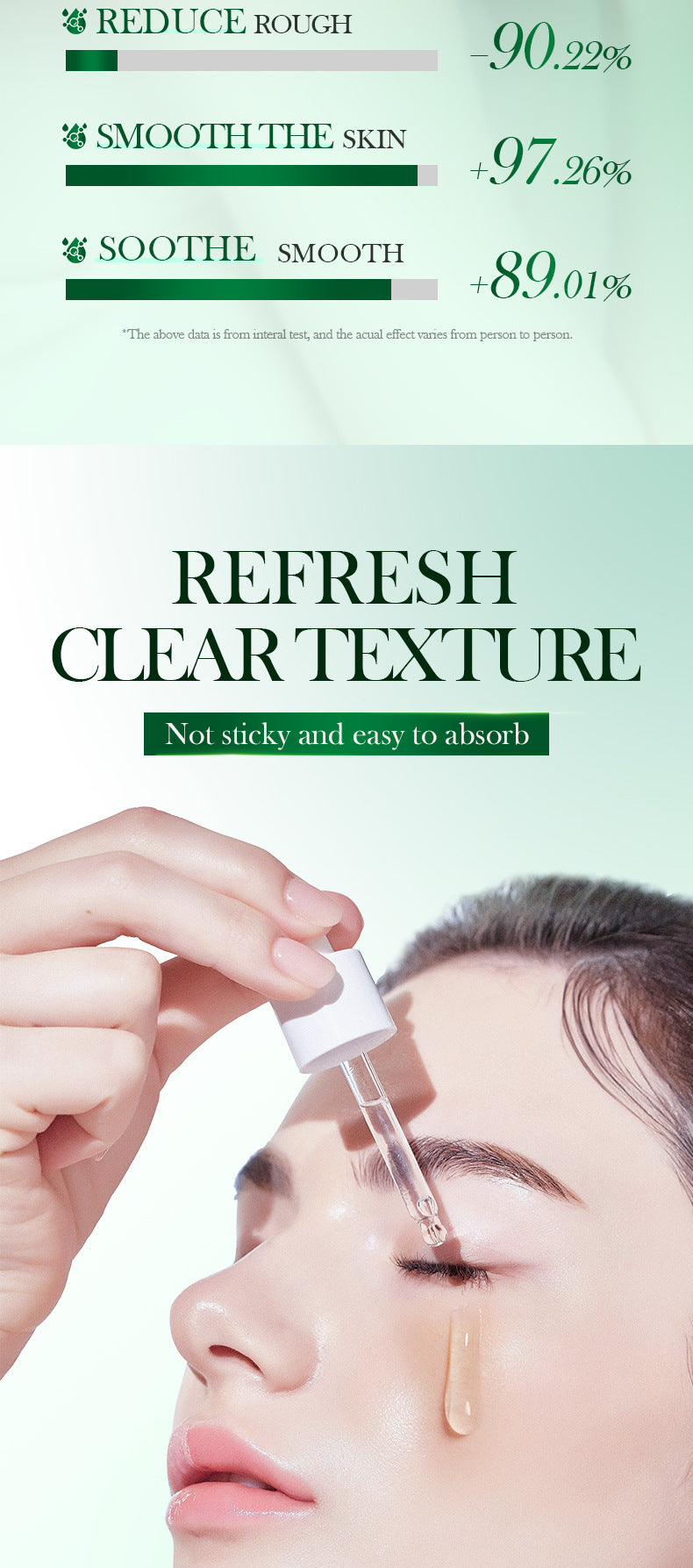 Skin Rejuvenation and Brightening Serum SADOER Moisturizing and Hydrating Essence Gel Cross-Border Wholesale