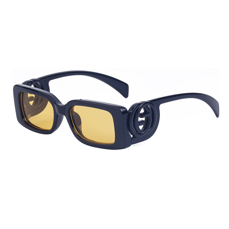 New Fashion Square Frame Sunglasses for Women, Unique Small Frame Sunglasses for Men, Wholesale Glasses sunglasses