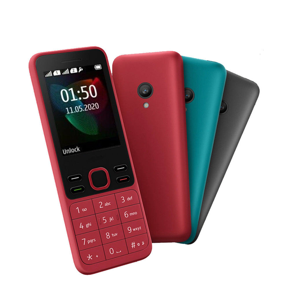 2G Network Function Machine150Specially designed for dual SIM cards GSM Button Phone for Elderly and Students