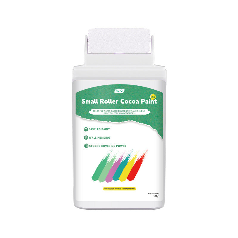 Manufacturer Small Roll Paint Odorless Latex Paint Household Wall Color Change Repair Interior Wall Paint Self-Painting Wholesale