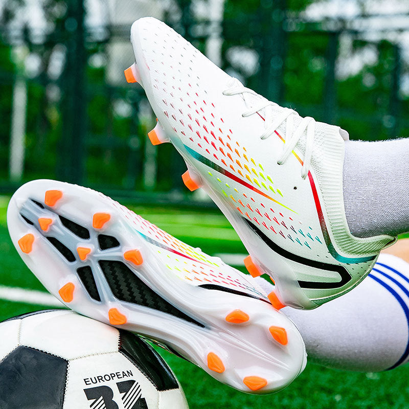 New Style Spike Soccer Shoes for Men, Students, Adults, Grass Training Long Spike Non-Slip Professional Competition Football Shoes