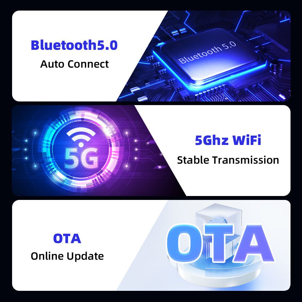 Car Interconnect Box Converter Car-Mounted carplay Apple iPhone Wired to Wireless carplay