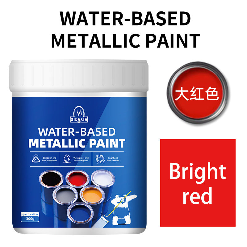 Qixia Water-Based Metal Paint Rust-Free Conversion Color Steel Tile Renovation Rust Fixing Water-Based Metal Paint