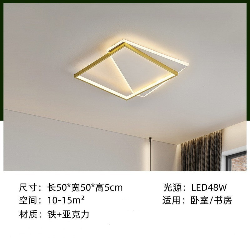 2025New Simple Modern Style led Ceiling Lamp Round Room Light Fixture Nordic Style Master Bedroom Dining Room Home Light Fixture