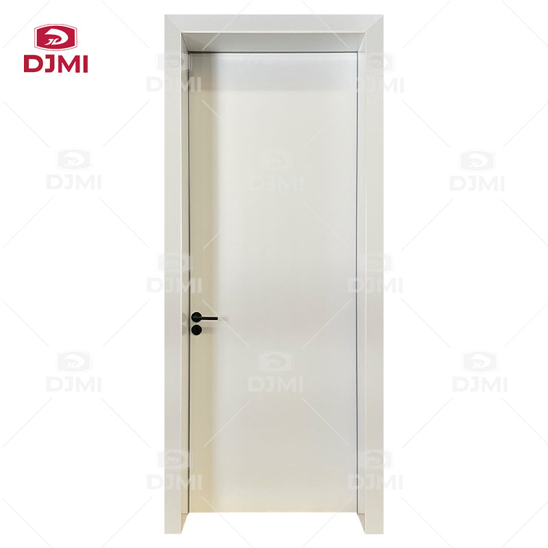 For Interior High Quality Modern Solid Core Wooden Prehung Interior Slab Doors White Casement Flush Door for House
