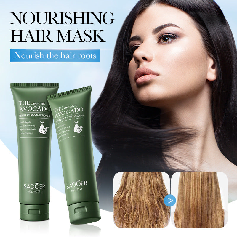 Avocado Smooth Conditioner250g SADOER Cross-border foreign trade wholesale of frizz improvement conditioner
