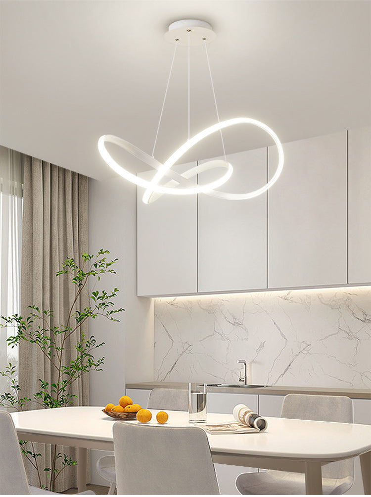 Cream Ceiling Light Minimalist Style Master Bedroom Light Cloud Hall Living Room Eye Protection Simple Room Light Full Spectrum Smart