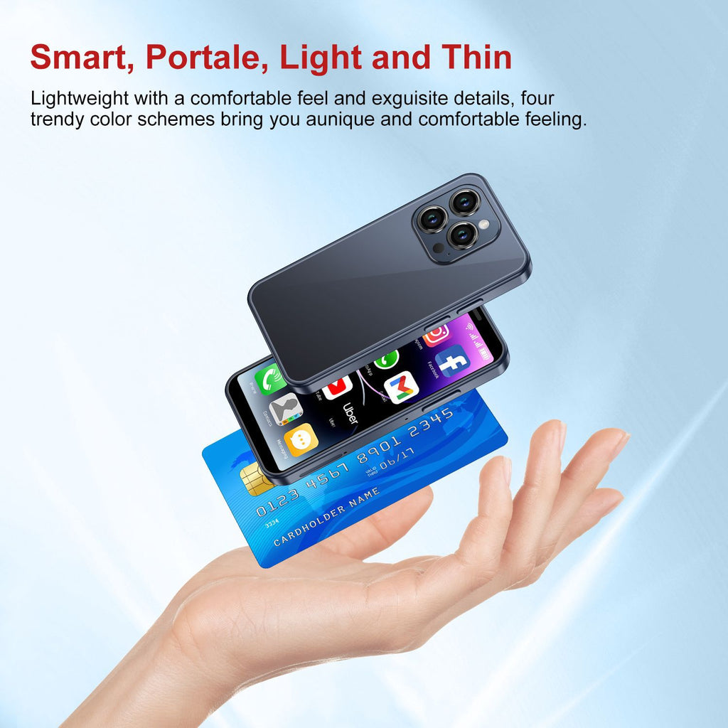 New Mini XS15Smartphone Ultra Small Pocket Android System Quad-Core Backup Phone Factory in stock