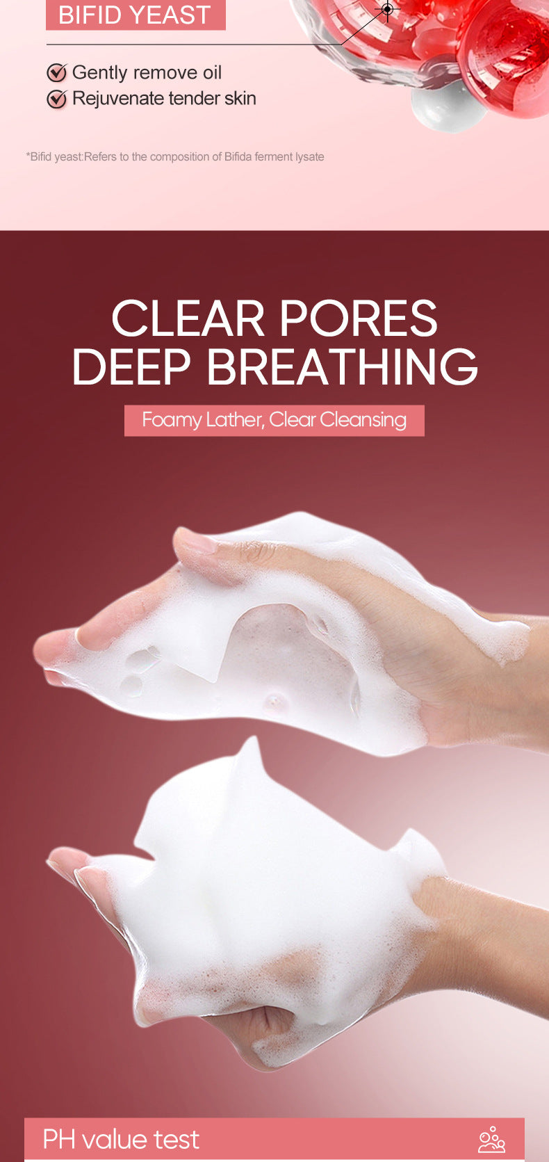 Niacinamide Skin Rejuvenating Facial Cleanser BIOAOUA Hydrating Deep Cleansing Facial Cleanser Cross-Border Foreign Trade Wholesale