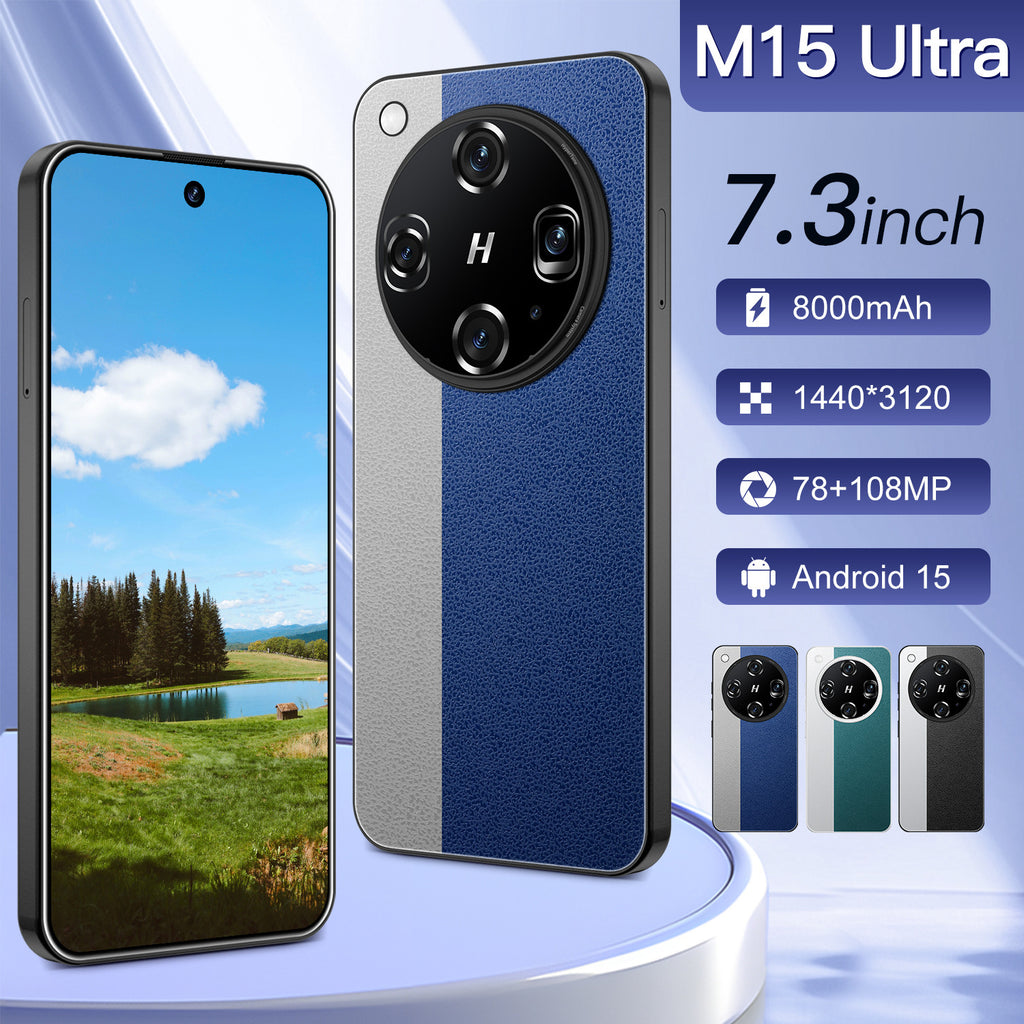 New M15 Ultra In-stock Mobile Phones16+1T Android Phone Factory Price AliExpress