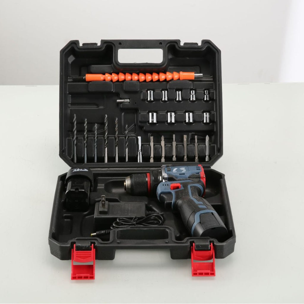 Wholesale High-Power Brushless Lithium Battery Electric Drill Rechargeable Hand Drill Household Multi-Function Electric Screwdriver