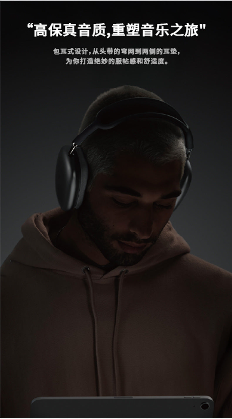 Bluetooth Wireless Over-Ear Headphones Full Coverage Comfortable Long Battery Life Customizable Bluetooth Headphones