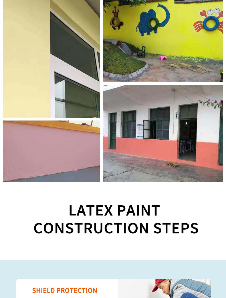 Wall Latex Paint Indoor Household Wall Paint Renovation Repair Color Adjustment Paint Water-based Paint Interior Wall Repair