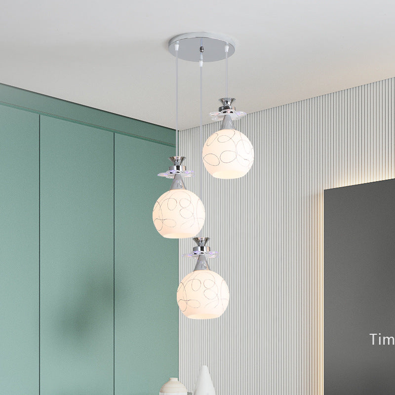 Dining-room lamp2025New Year's Postmodern Pendant Light Living Room Light Modern Simple Bedroom Light Dining Room Bar Pendant Light
