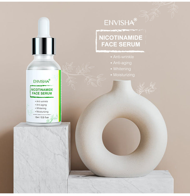 Full English ENVISHA Niacinamide Facial Serum Moisturizing Anti-Wrinkle Firming Liquid Essence Export