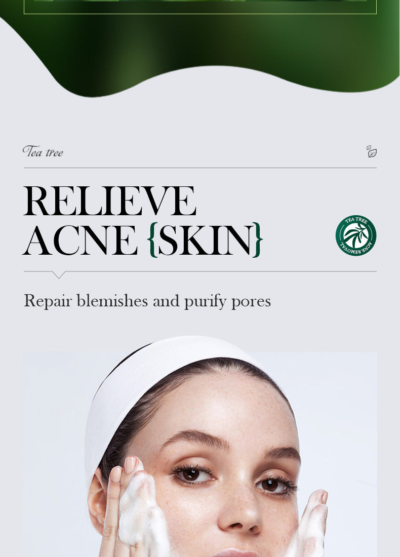 Full English Tea Tree Mousse Facial Cleanser150gSADOER Clean Bubble Dense Facial Cleanser  Wholesale