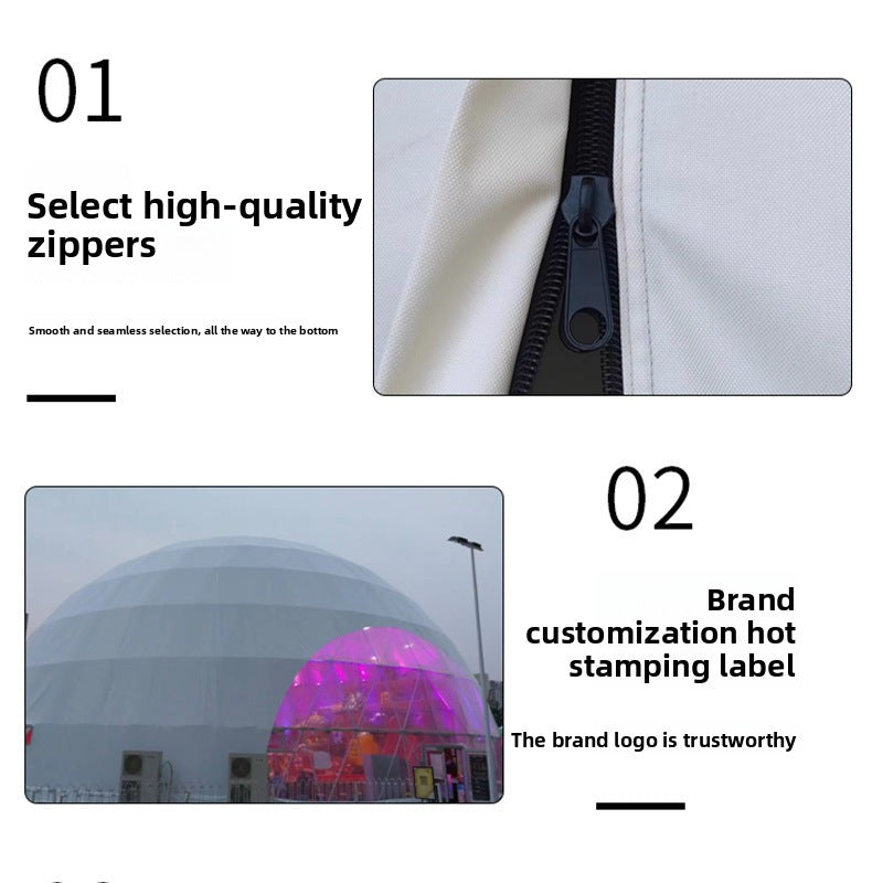 Internet Celebrity Star Hotel Spherical Tent Unique Bubble House Vacation Scenic Spot Homestay Tent Event Display Tent