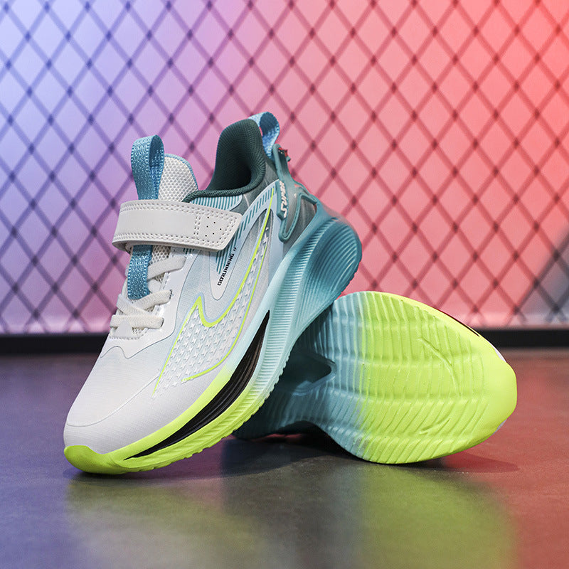 2025New Children's Shoes for Older Kids, Student Training Running Shoes, Lightweight Breathable Trendy Shoes for Boys, Girls' Youth Sports Shoes