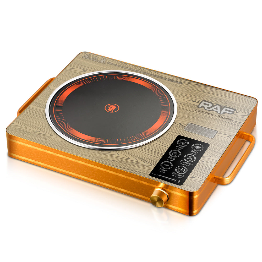RAF European Standard Electric Ceramic Stove for Home Use, Multi-Functional, High Power, Multi-Setting, Stir-Frying, Hot Pot, Infrared Induction Cooker, Countertop Electric Stove