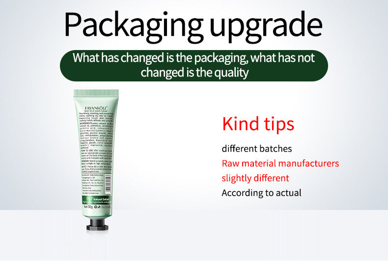 Full English Plant and Fruit Hand Cream FAYANKOU Moisturizing Autumn and Winter Anti-Dry Crack Hand Cream  Foreign Trade Wholesale