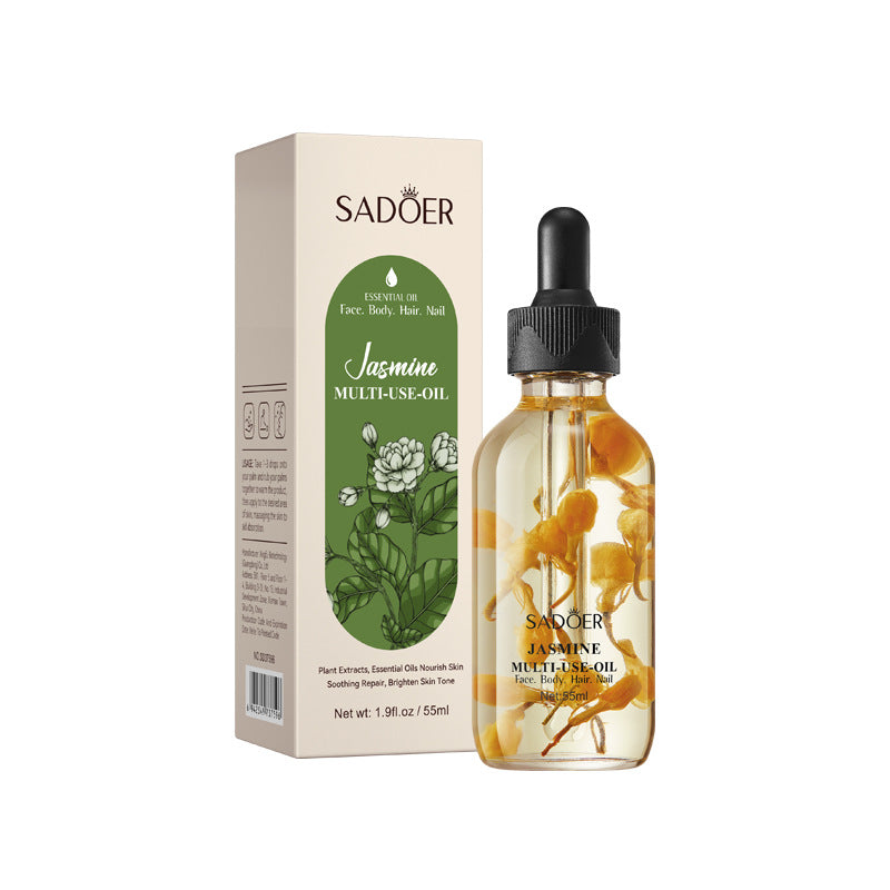 Rose Dried Flower Multi-effect Massage Oil SADOER Moisturizing skin body essential oil cross-border foreign trade wholesale