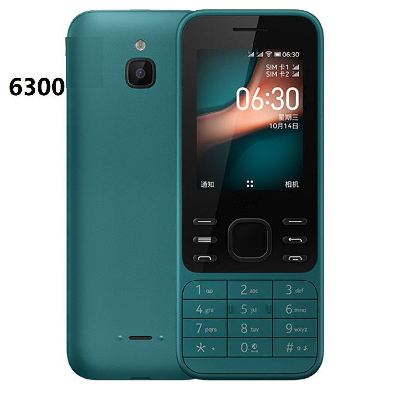 Mobile Phone6300 2G GSM High Volume Straight Button Elderly Mobile Phone Student Mobile Phone Feature Phone