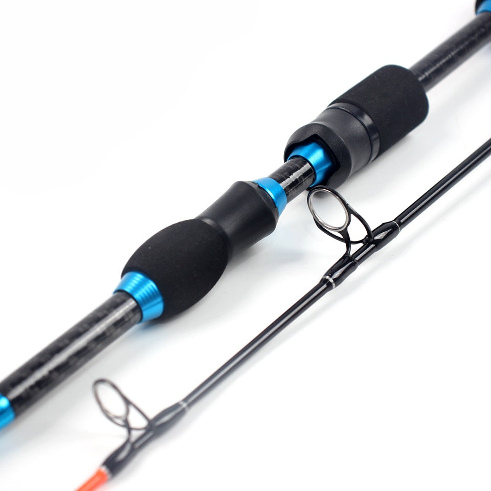 Four-Section Portable Ultra-Hard Ice Fishing Rod Insert Section Winter Fishing Rod Eastern European Strong Waist Fishing Rod