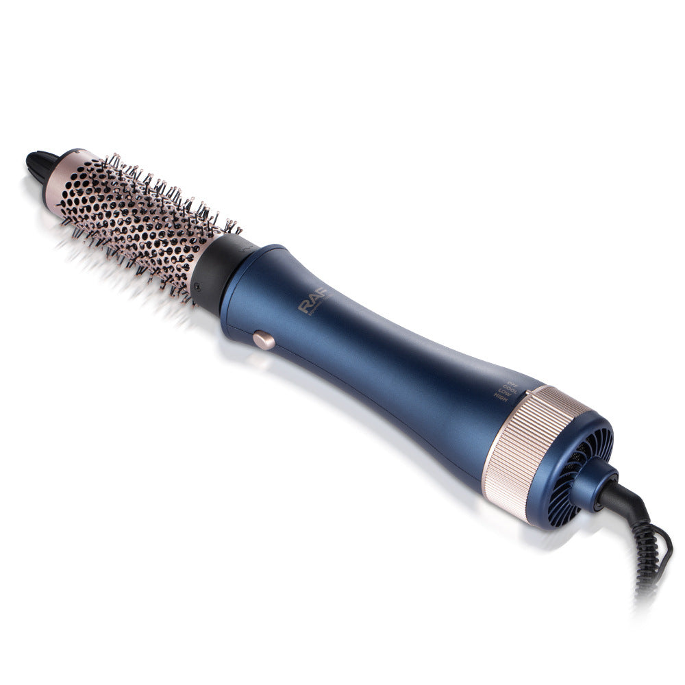 RAF European Standard Curling and Straightening Dual-use Hair Styling 3-in-1 Hot Air Brush with Interchangeable Temperature Modes1200w
