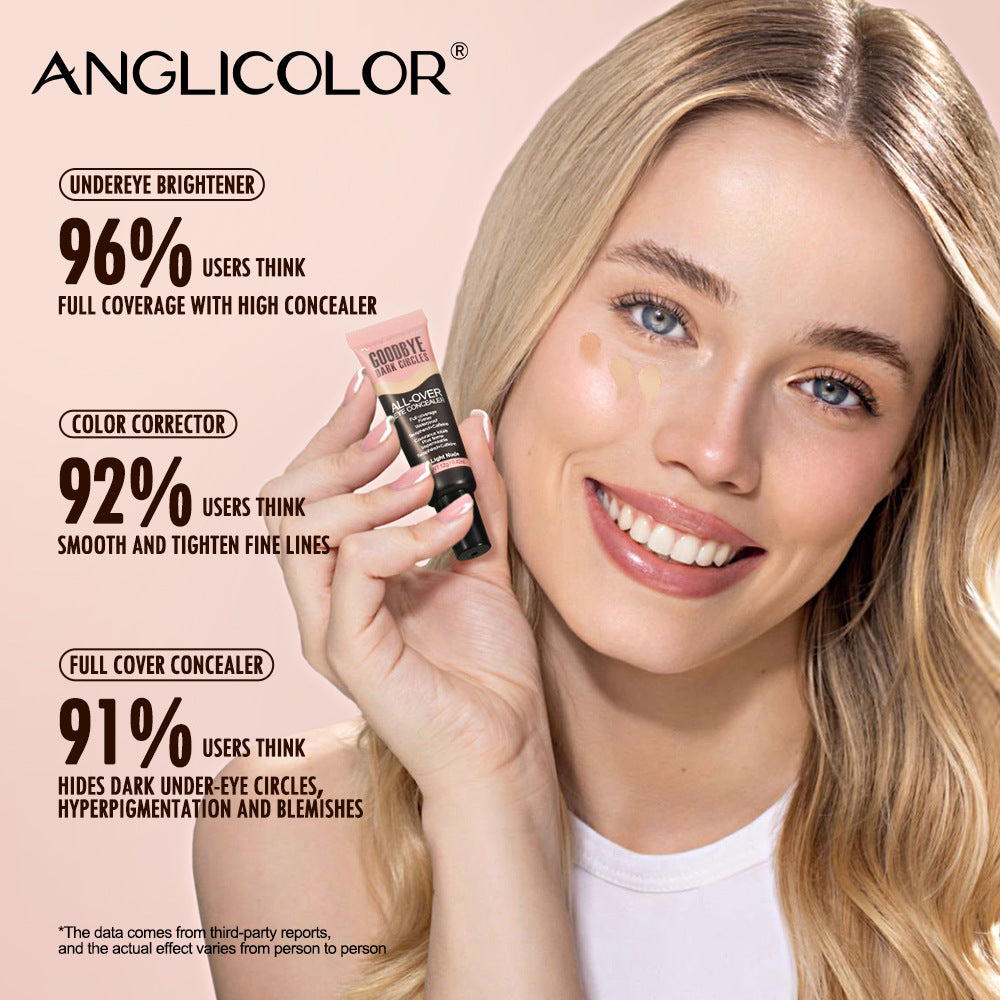 Powerful Concealer for Covering Tattoos, Dark Circles, Moisturizing, Brightening Concealer Liquid, Makeup Wholesale