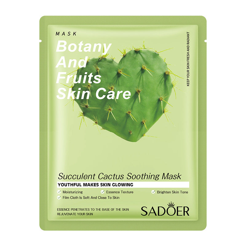 Fruit Mask SADOER Avocado Rose Hydrating Moisturizing Tablets Cross-border Foreign Trade Skincare Wholesale