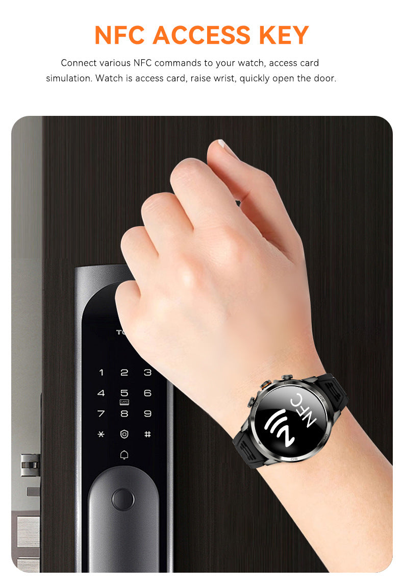 H19Smart Watch5G Global Connect Google Store APP Download Rotating Camera Video Call Photo Shooting Sports