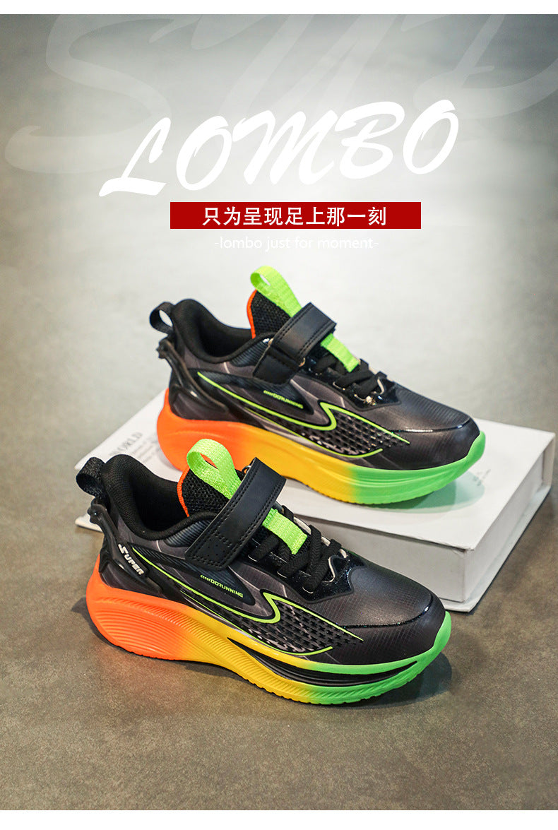 2025New Children's Shoes for Older Kids, Student Training Running Shoes, Lightweight Breathable Trendy Shoes for Boys, Girls' Youth Sports Shoes