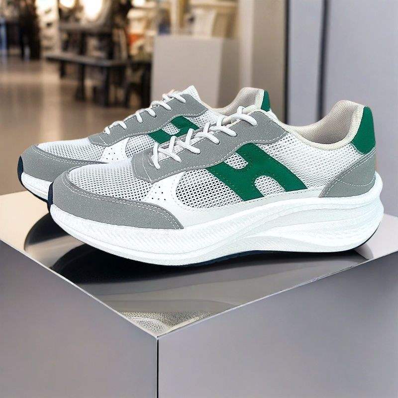New Sports Shoes Sports Casual Shoes Summer Mesh Breathable Wear-Resistant Fashion Super Soft Campus Versatile Running Men's Shoes
