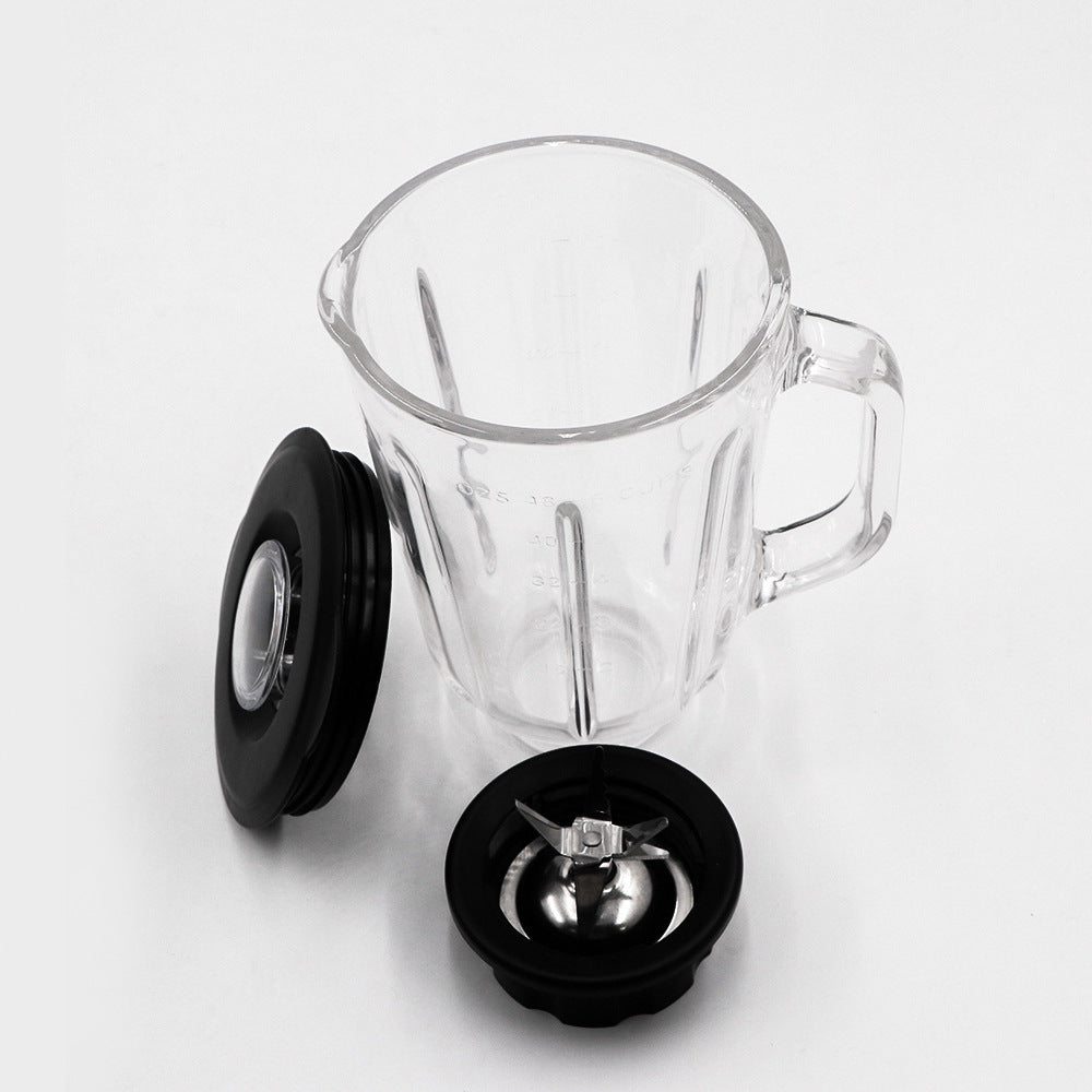 Multifunctional EU/US Standard Juicer Household Fully Automatic Fruit and Vegetable Juicer Blender Glass R.295