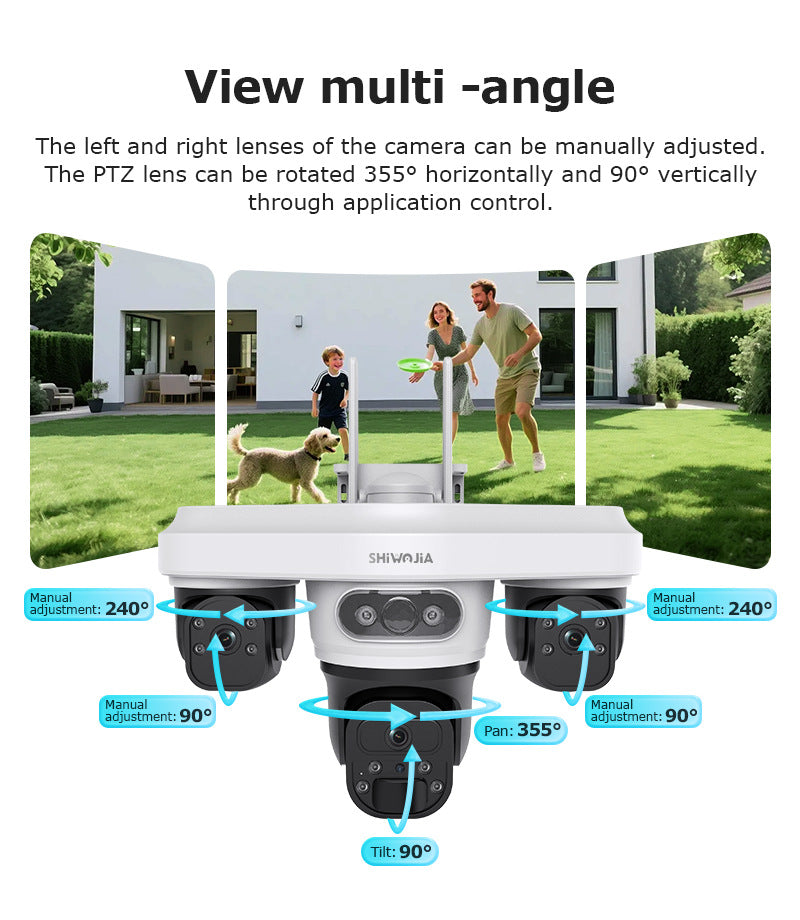AOV Solar Camera Trinocular Solar Camera9MP High Definition Full Color AOV New Camera Product
