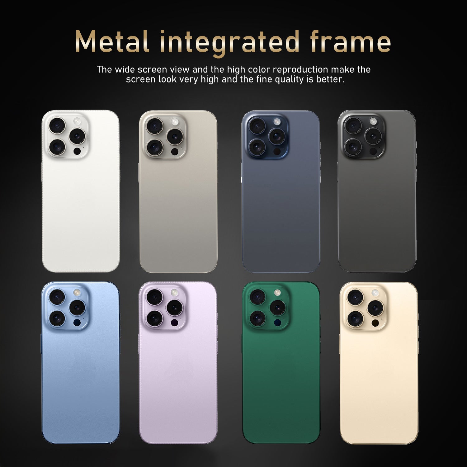 New model exclusive i15 Pro Max Intelligence5G Mobile Phone16+1T Android Phone Factory Price