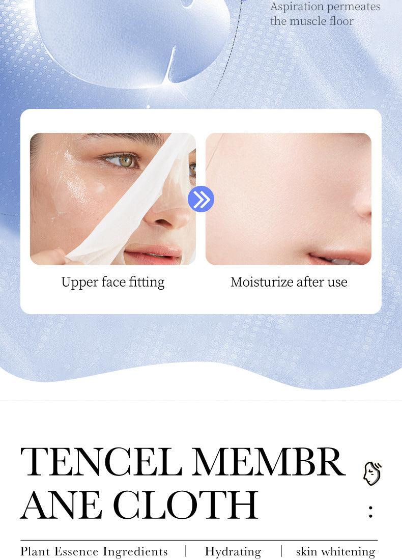 Foreign Trade  BIOAOUA Hyaluronic Acid Moisturizing Mask Moisturizing Brightening Hydrating Mask Skin Care Products Genuine Wholesale