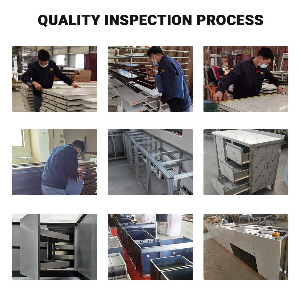 NEW Design Stainless Steel Kitchen Cabinet From China Initiating Kitchen Manufacturer in FoShan