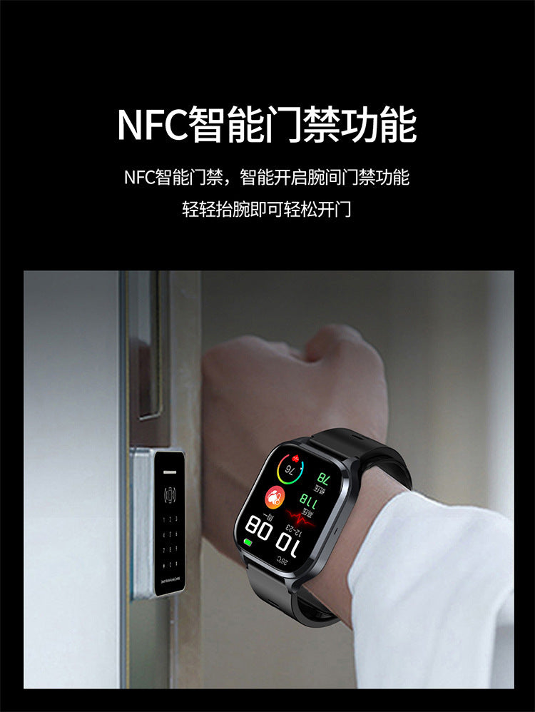 s11Air Pump Type Precision Blood Pressure Smart Watch ECG Monitoring s18Blood Pressure Smart Watch Can Be Connected APP
