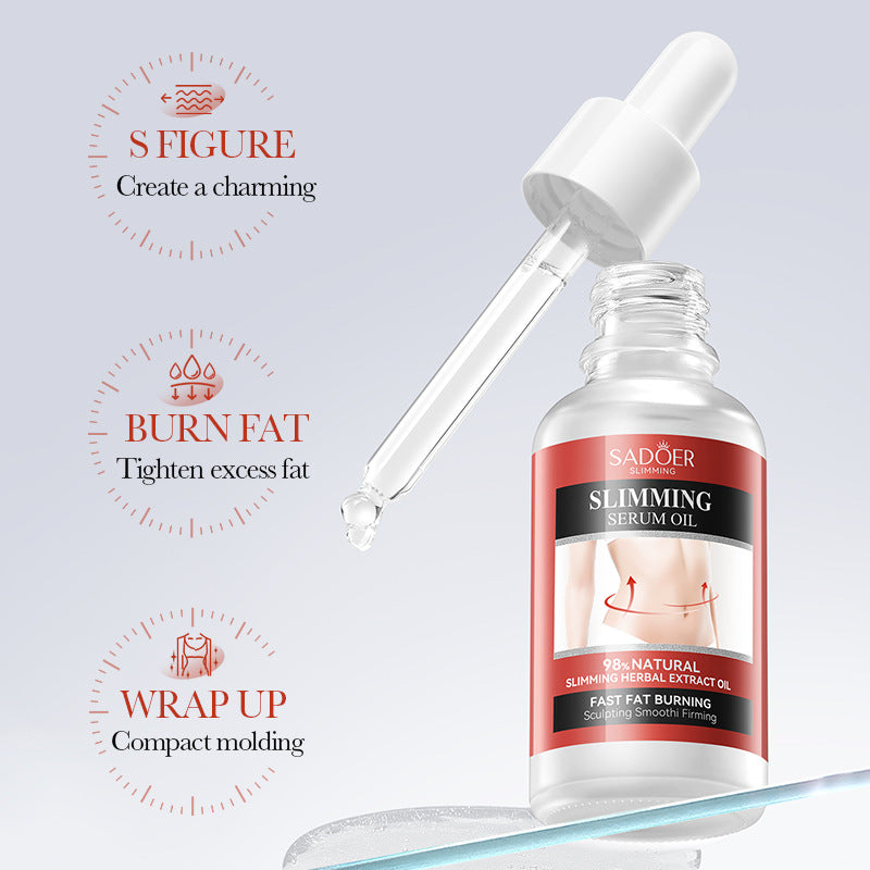 Full English Shaping Essence Oil30mlSADOER Slimming Body Shaping Firming Body Massage Cream  Wholesale